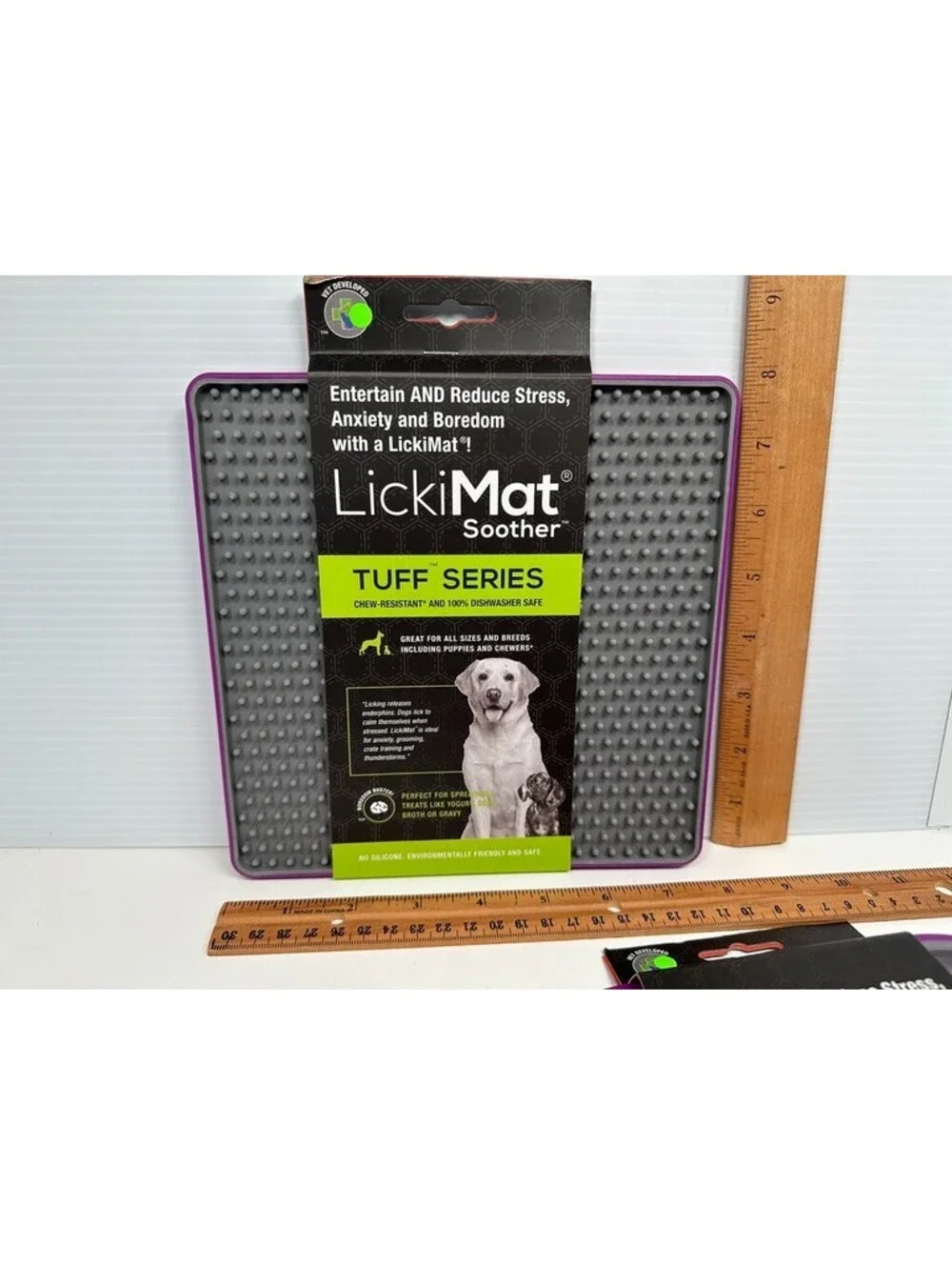 5 LickiMat Tuff Slomo Buddy Soother All Sizes Reduce Stress Anxiety Lot Cat Dog